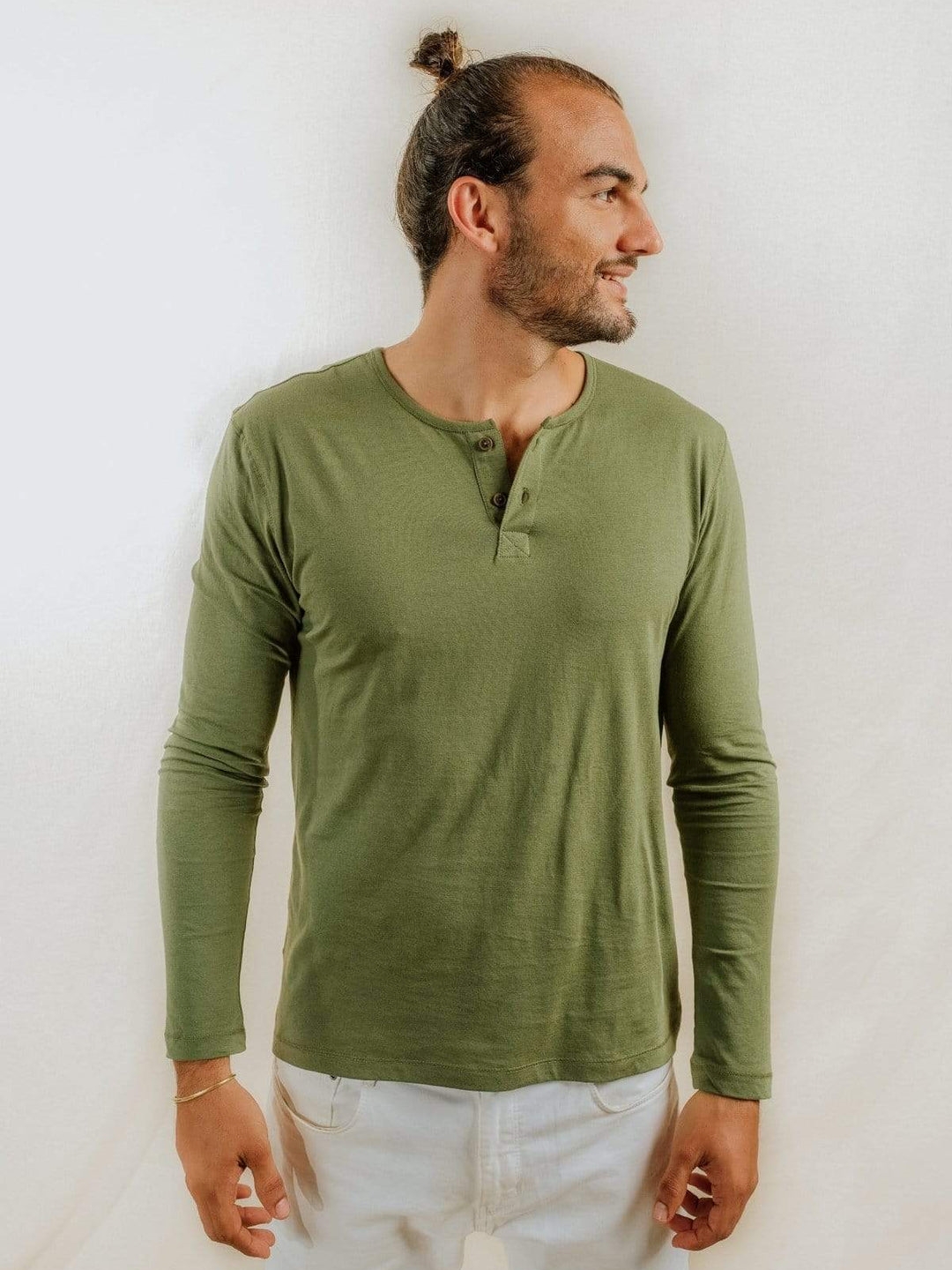 NO NASTIES 亨利領長袖上衣 LUNEL 4 NEW - Aporia Agathon