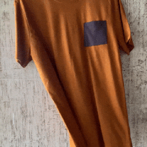 有機棉圓領口袋短ＴALSACE