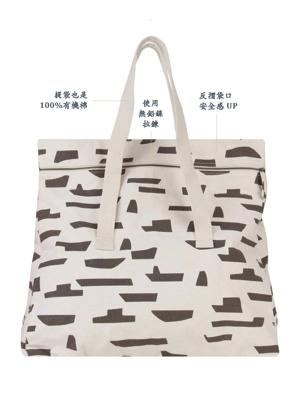 NO NASTIES 大內帆布旅行袋 VALENCIA 7 附說明 - Aporia Agathon