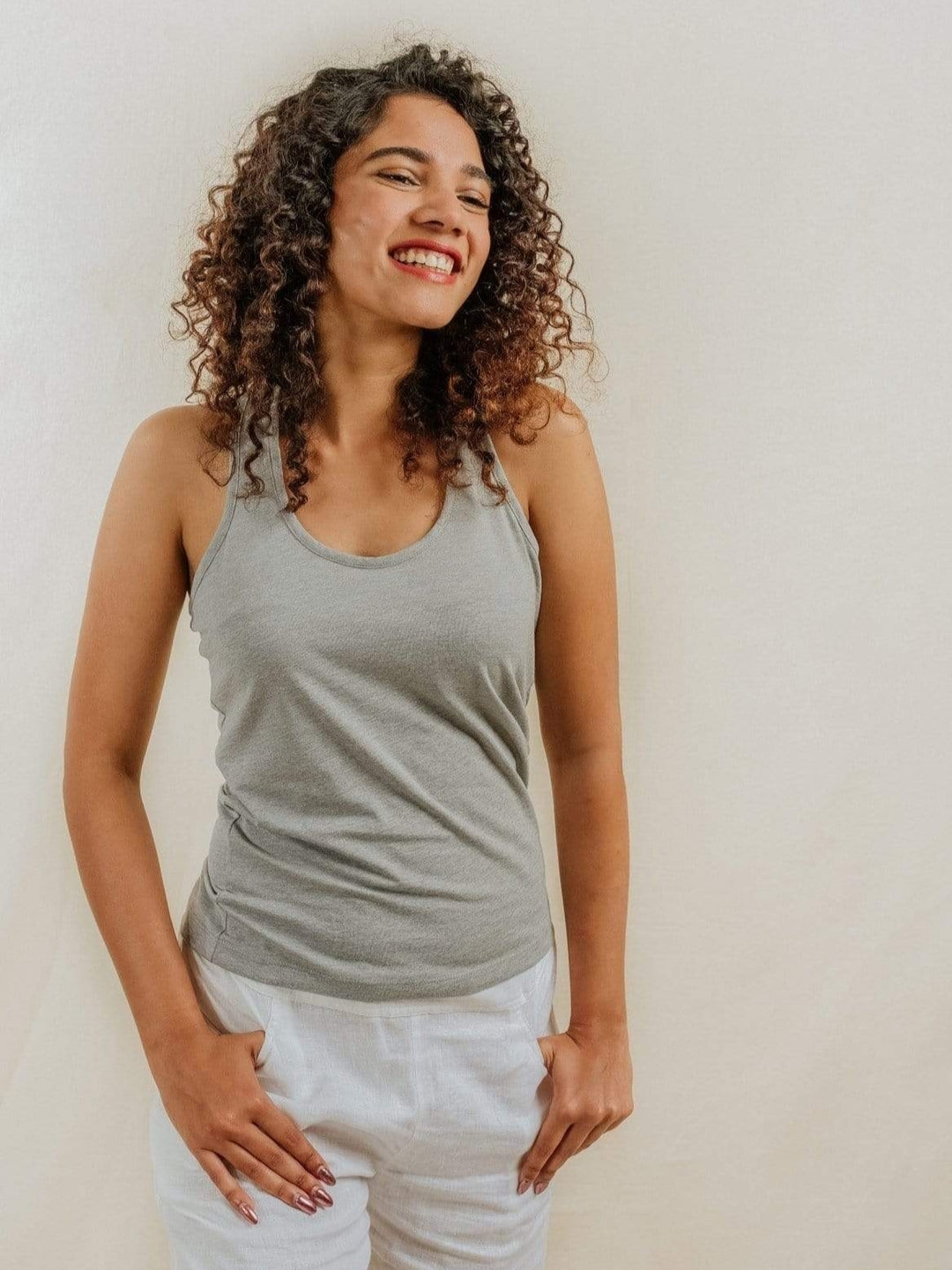 NO NASTIES 纖身彈性工字運動背心 ORLY 5 - Aporia Agathon