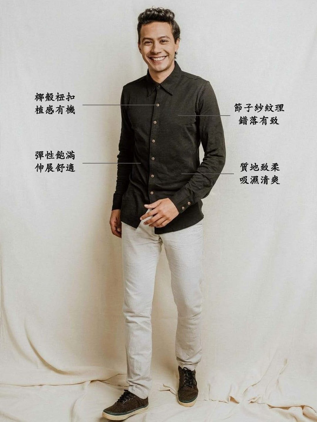 NO NASTIES 長袖針織襯衫 REIMS 5 NEW 附說明 - Aporia Agathon