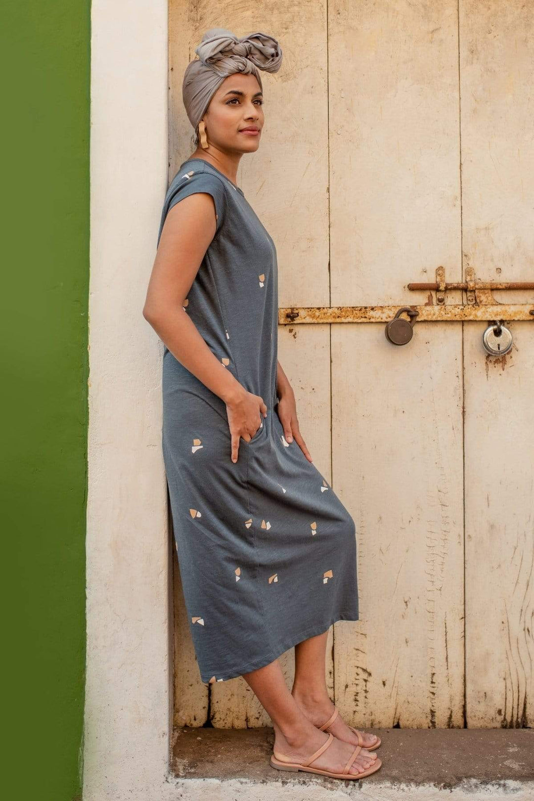 NO NASTIES 雙口袋超短袖圓領長洋裝 SABANA 6 - Aporia Agathon