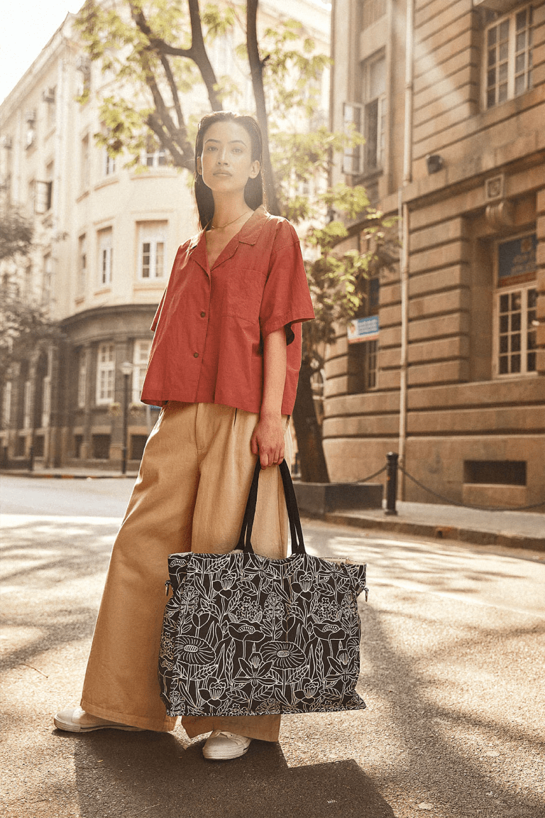 NO NASTIES 有機莓紅寬弛衫 Ginger Relaxed Shirt 5 - Aporia Agathon