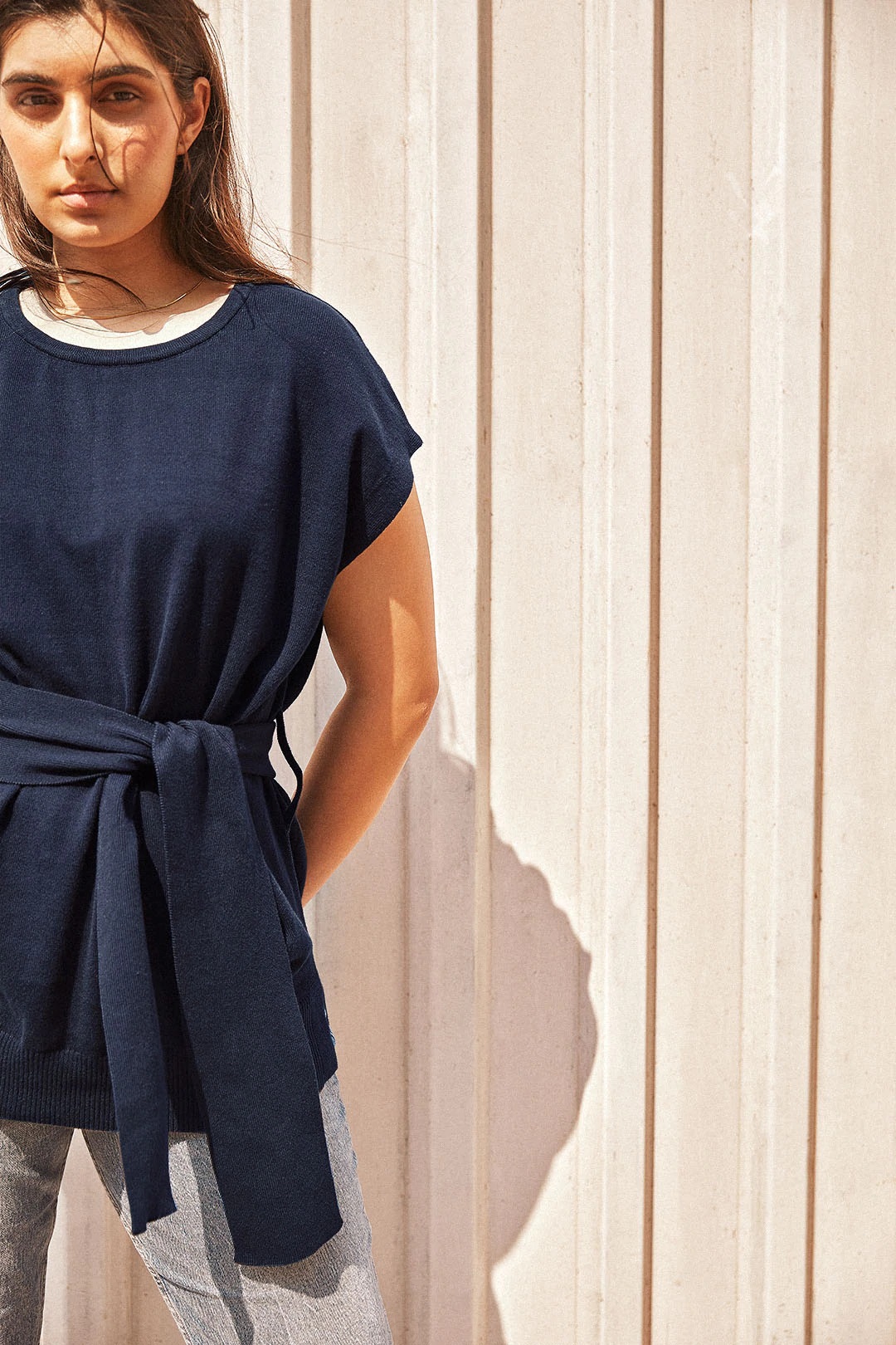 NO NASTIES 有機湛藍長版短袖背心 Eclipse Longline Vest 4 - Aporia Agathon