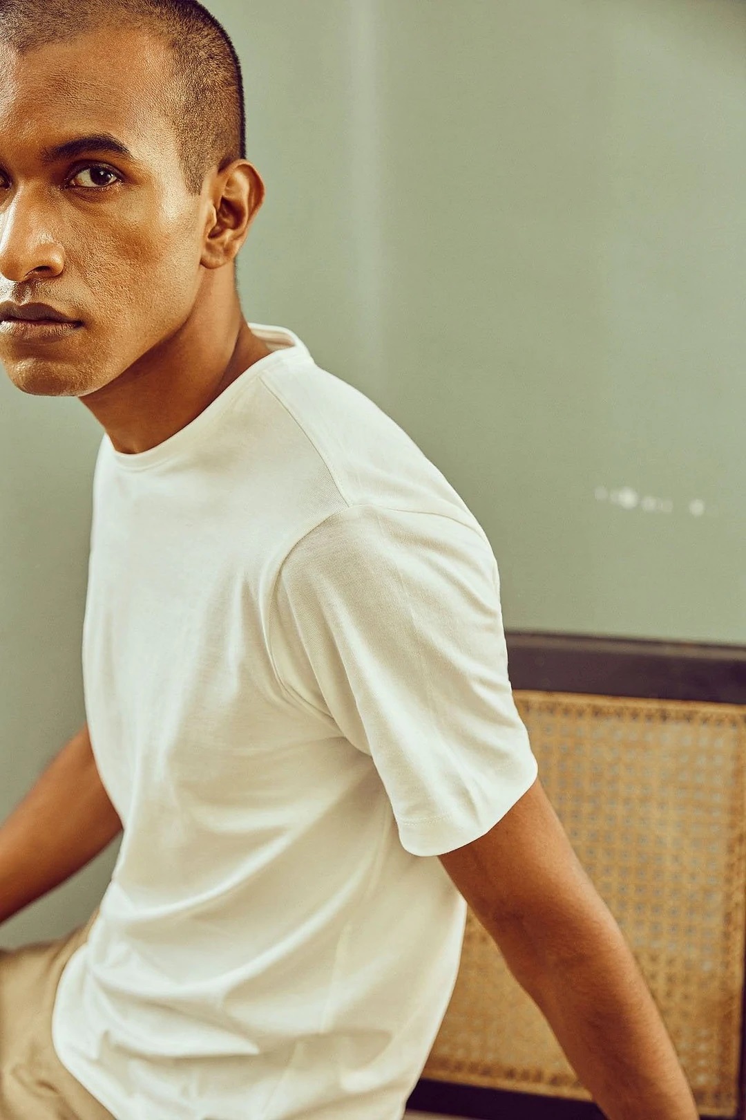 NO NASTIES 有機經典短Ｔ：濃烈椰白 2 - Aporia Agathon