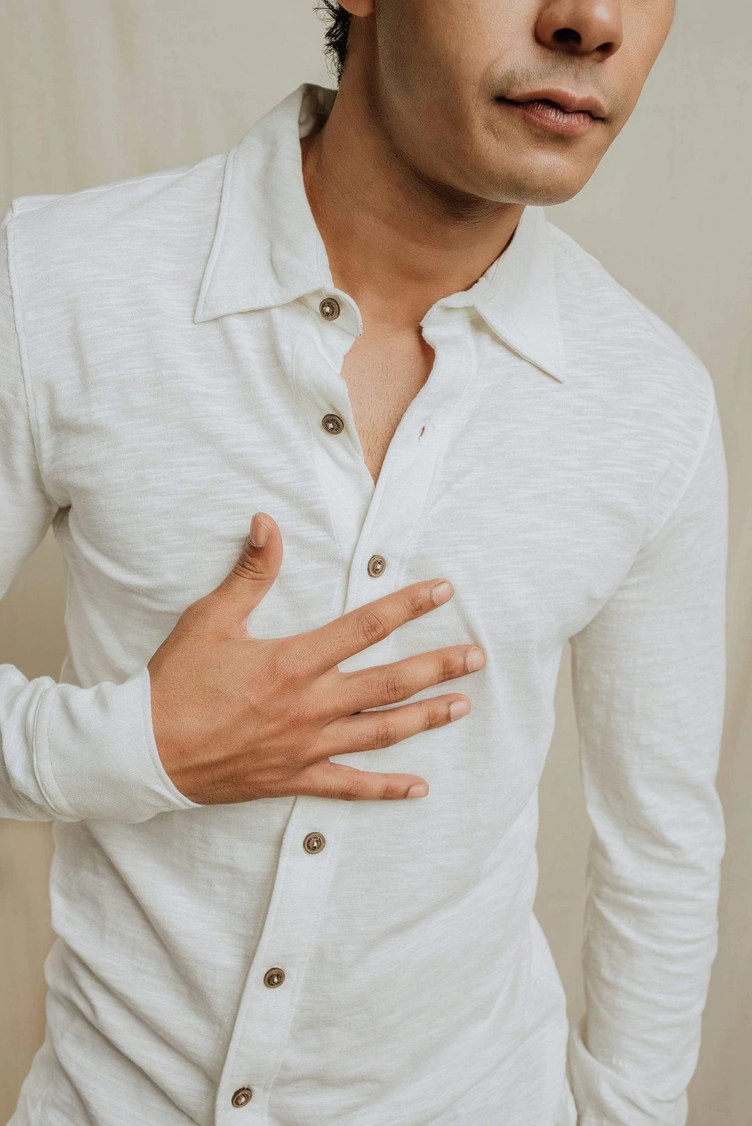 NO NASTIES 有機長袖針織襯衫 Oakland Knit Shirt 6 - Aporia Agathon