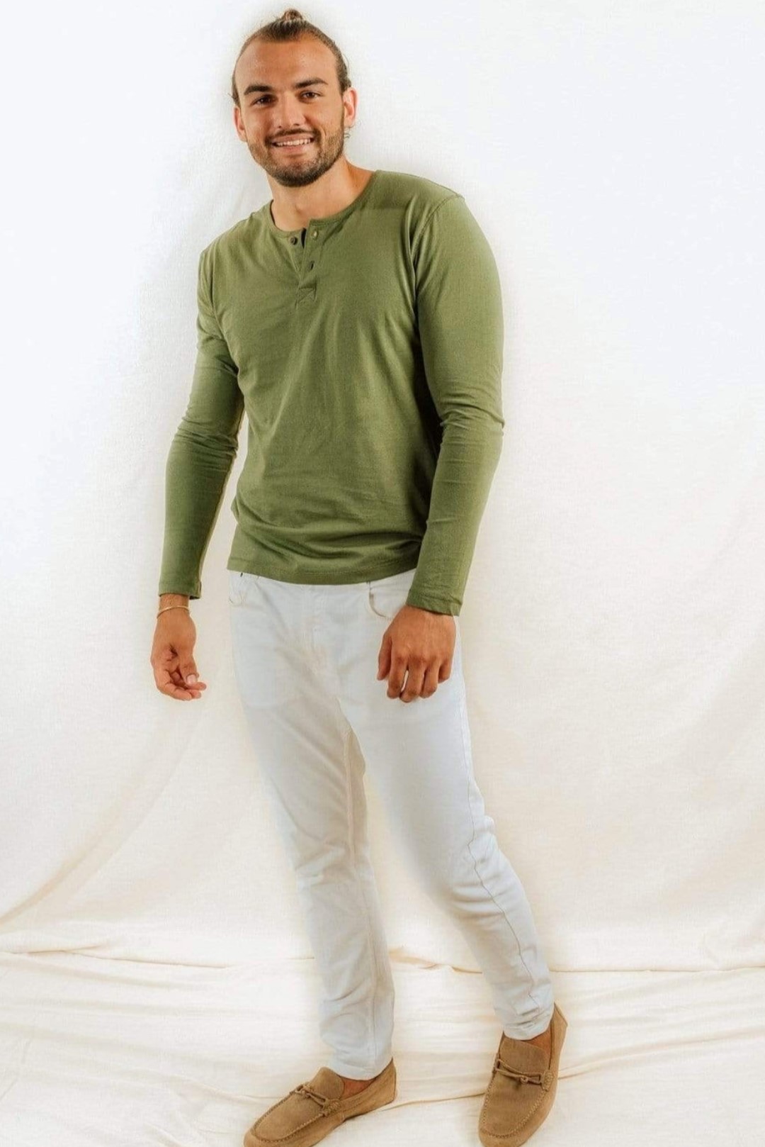 NO NASTIES 亨利領長袖上衣 LUNEL