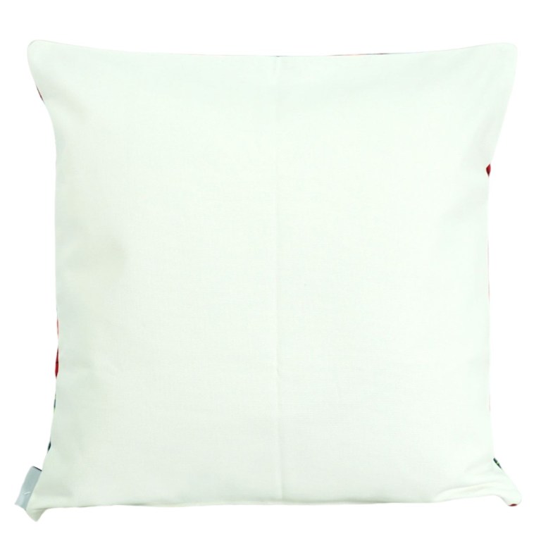 aLoveSupreme Cushion50 x 50 - Protea Red on Gunmetal 2 - Aporia Agathon