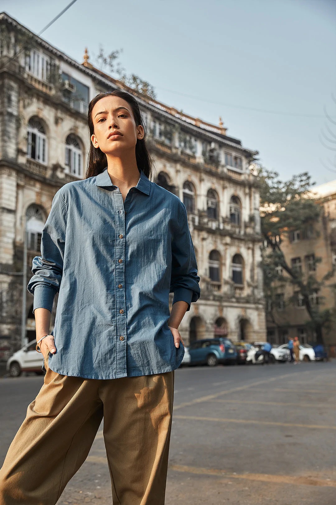 NO NASTIES 情人藍襯衫 GEMMA 7 - Aporia Agathon - 1080x1620