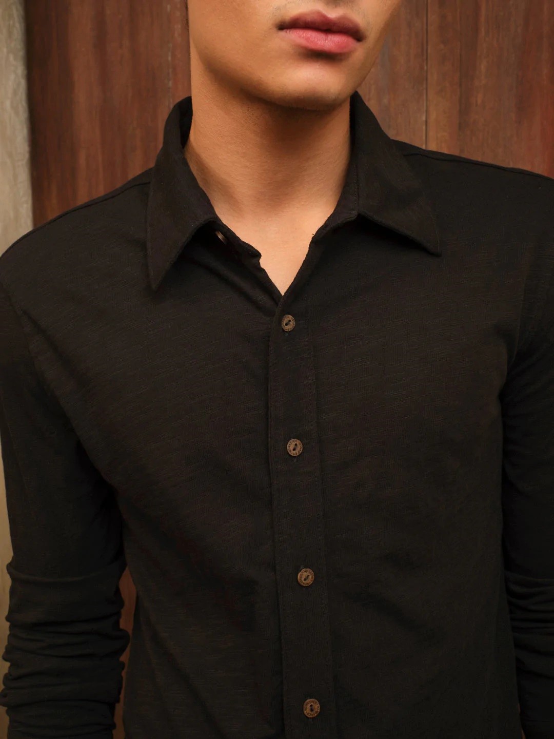 NO NASTIES 長袖針織襯衫 REIMS