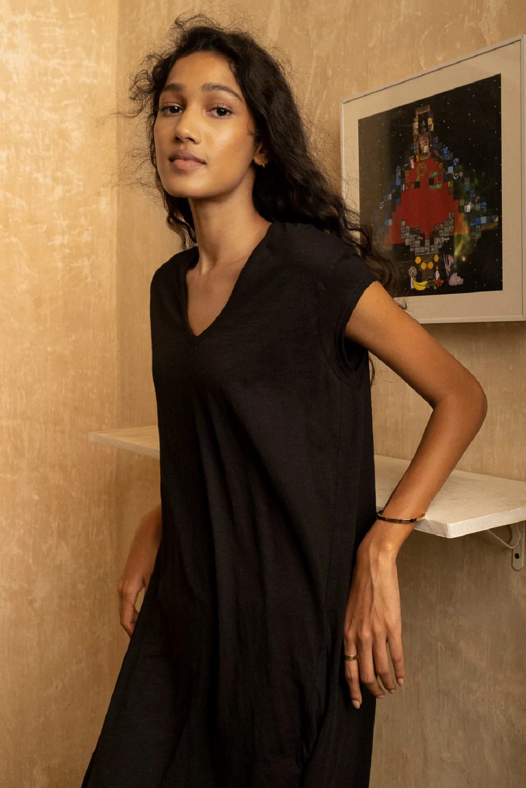 NO NASTIES 雙口袋超短袖圓領長洋裝 MORENA 7 - Aporia Agathon - 1081x1620