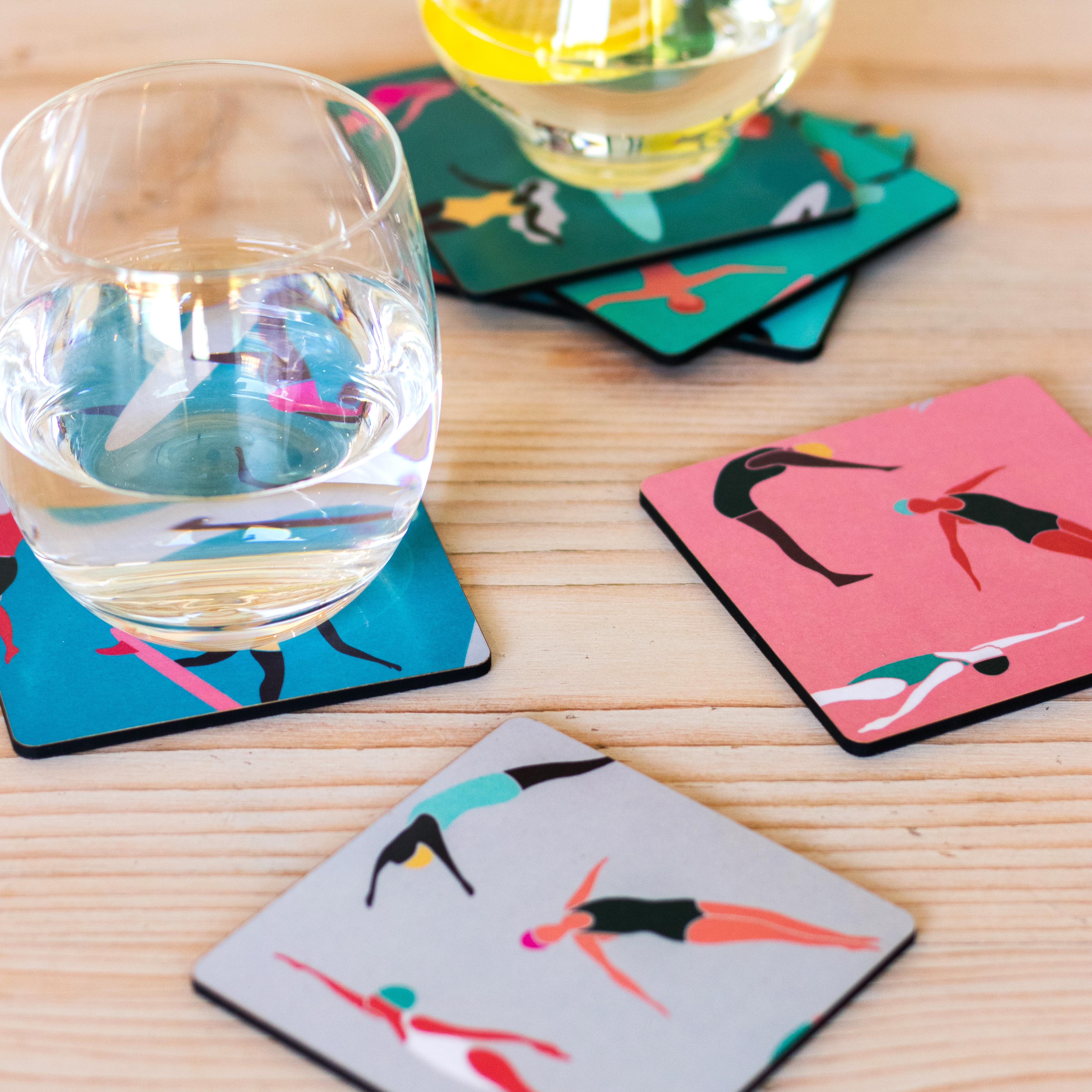 aLoveSupreme Coaster 10 x 10 - Freestyle 3 - Aporia Agathon