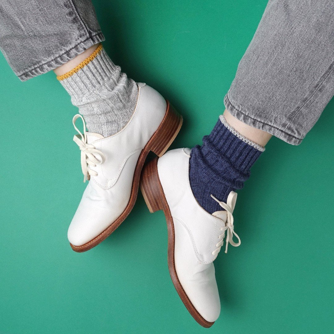 SOUKI創喜奈良襪【RE LOOP】精梳棉麻襪 Natural Hemp Short