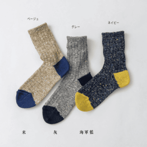 SOUKI【RE LOOP】JAZZ MIX 爵士混紗羅紋輕暖襪