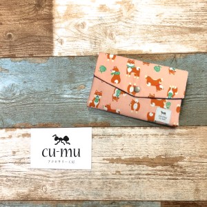 cu-mu 蜂巢財布 – 柴犬