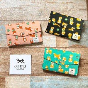 cu-mu 蜂巢財布 – 柴犬