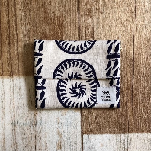 cu-mu 布作面紙小物收納包 - 唐辛子