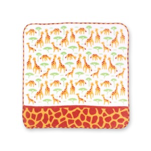 MIYAMOTO 宮本童趣手帕 – 長頸鹿一家