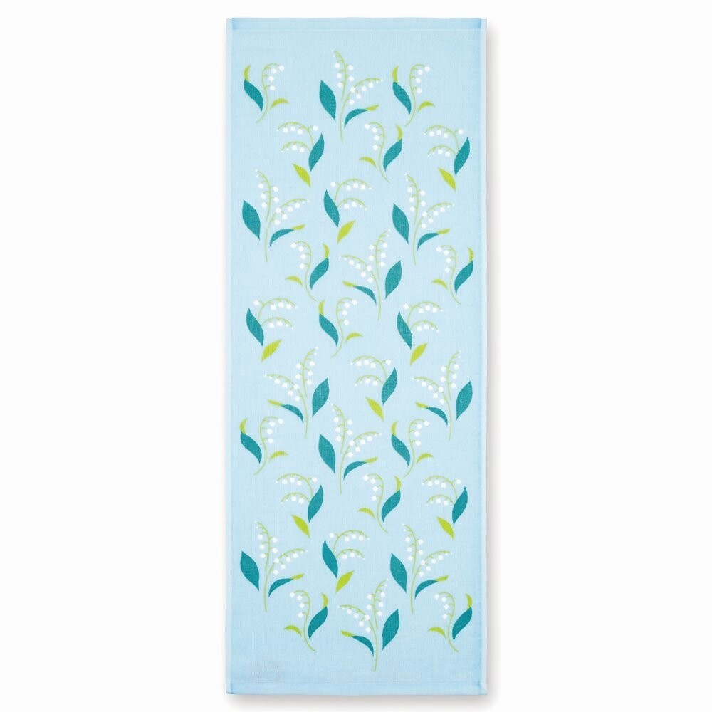 MIYAMOTO 宮本手巾 撫子多纖今治認證毛巾 Imabari Towel 34 x 90 cm - 空谷鈴蘭 Valley Lily