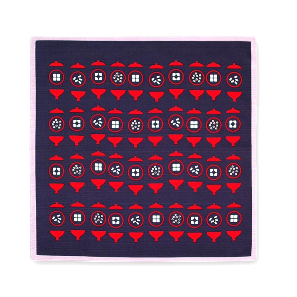 MIYAMOTO 宮本手巾 和感風呂敷 Furoshiki 50 x 50 cm - 美味噌 Miso Soup