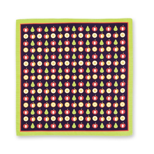 MIYAMOTO 宮本手巾 和感風呂敷 Furoshiki 50 x 50 cm - 果簇 Fruits