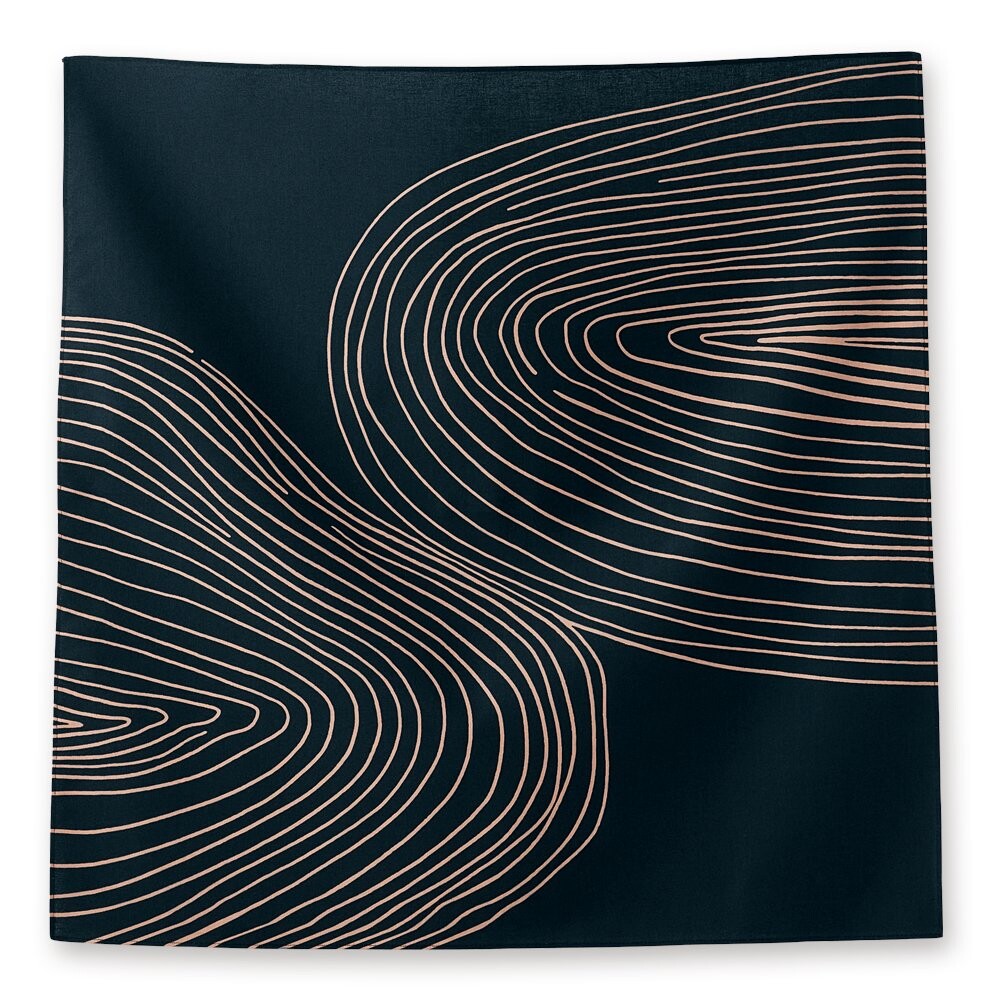 MIYAMOTO 宮本手巾 kenema+ 風呂敷 Furoshiki 50 x 50 cm - 源決 Fabric