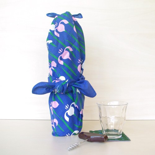 宮本風呂敷 MIYAMOTO Furoshiki 70 x 70 cm - 鳶尾花 Iris 2