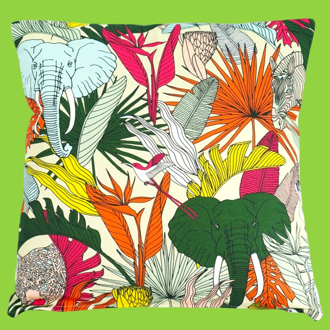 aLoveSupreme Cushion Cover Protea Red on Gunmetal 非趣抱枕套 我心狂野