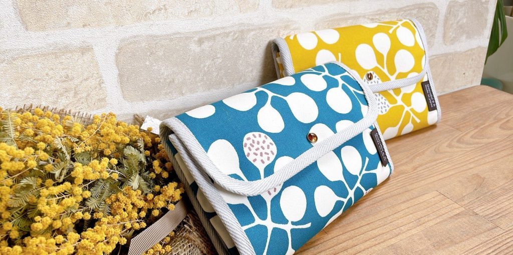 Quatrefoil&K 北歐風手作帆布收納包