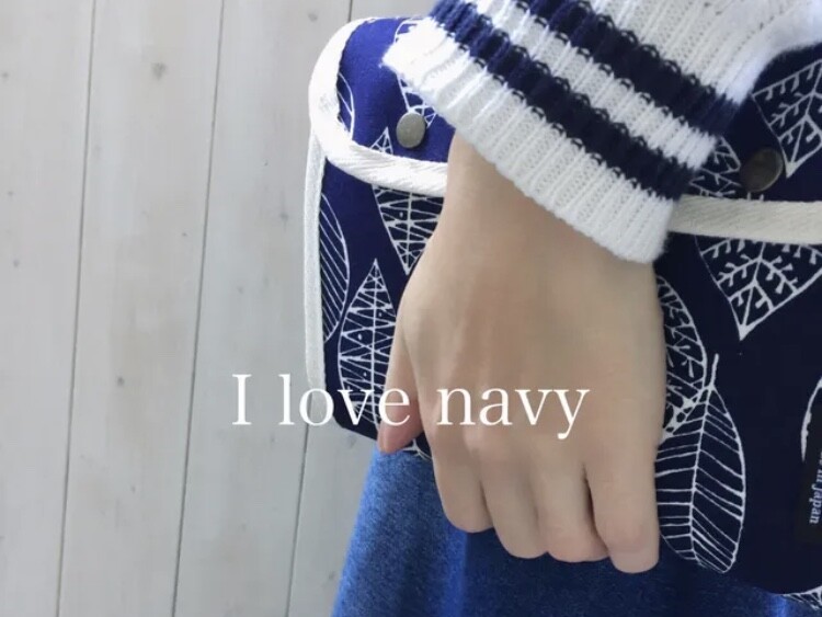 Quatrefoil&K 帆布收納包 - Forest Leaf - White 北歐森林 - 寂空藍 - 01