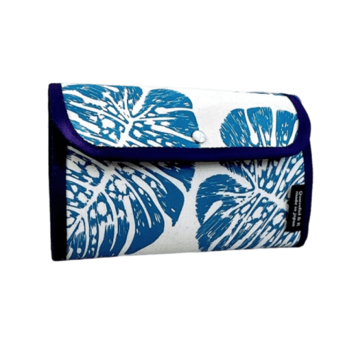 Quatrefoil&K北歐風手作帆布包 熱帶龜背芋 Monstera