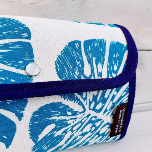 Quatrefoil&K北歐風手作帆布包 熱帶龜背芋 Monstera