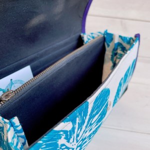 Quatrefoil&K 手作帆布收納包 – 熱帶龜背芋