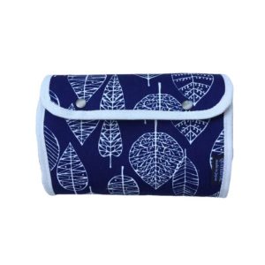 Quatrefoil&K 手作帆布收納包 – 北歐森林：寂空藍