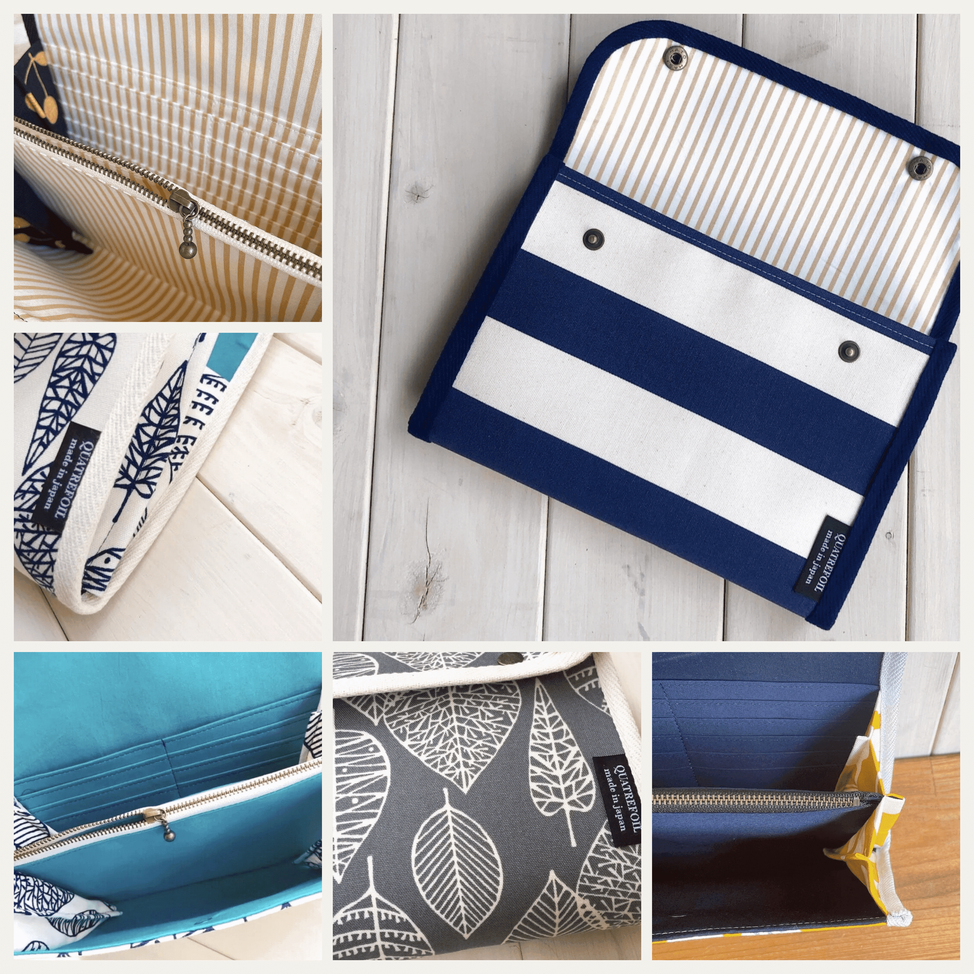 Quatrefoil&K北歐風手作帆布包，別緻實用，值得收藏