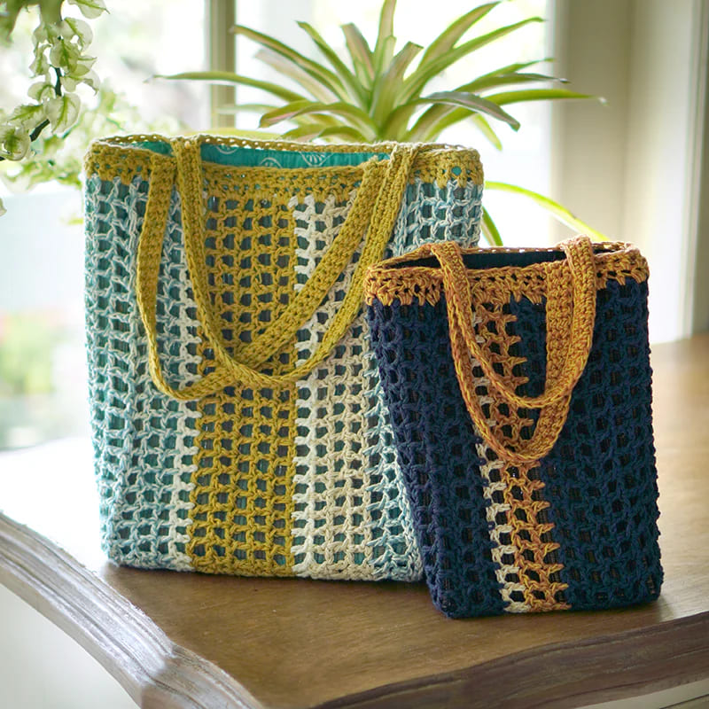 Balizen峇里手作 迷你手工鉤織提袋 Crochet Mini Square Bag