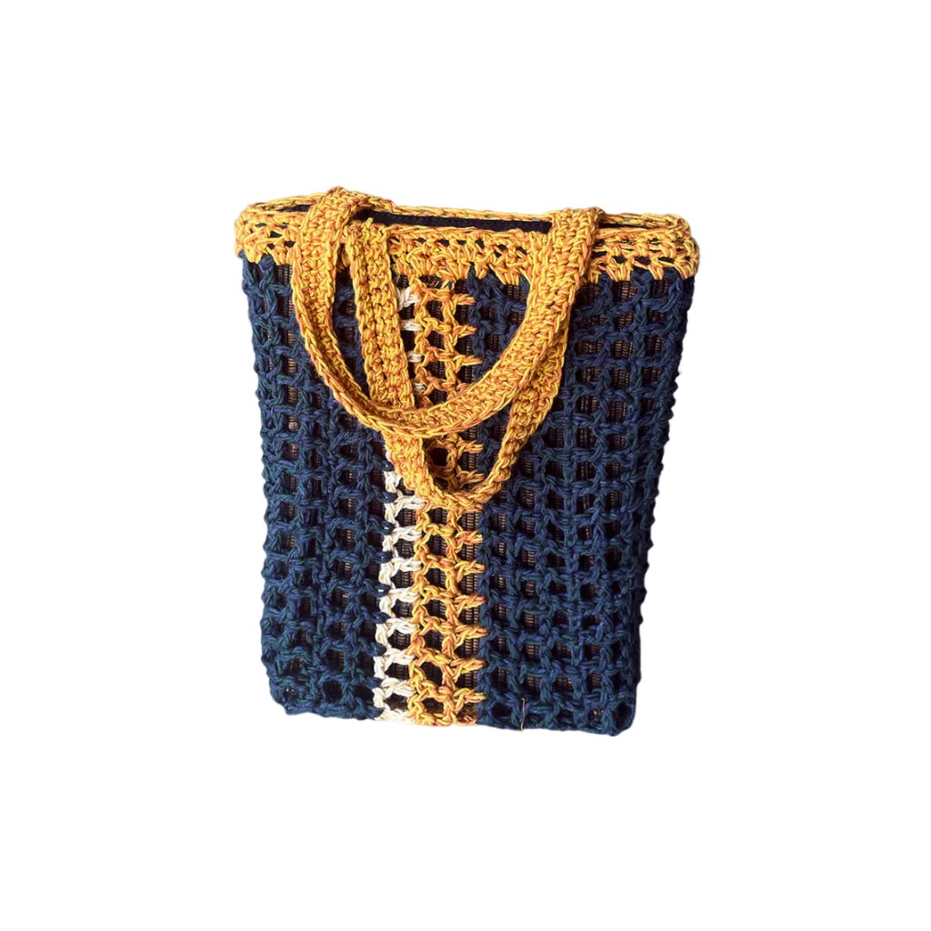 Balizen峇里手作 迷你手工鉤織提袋 Crochet Mini Square Bag