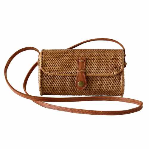 Balizen Hand Woven Atta Envelope Bag Atta 手工藤編肩背包