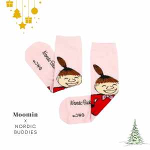 Nordic Buddies 設計女襪（中筒）小不點嘻哈