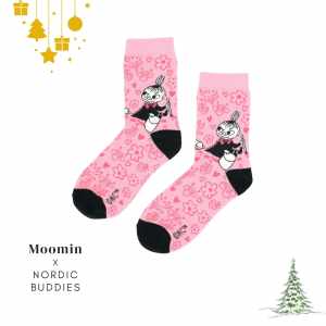 Nordic Buddies 設計女襪（中筒）小不點的謬斯