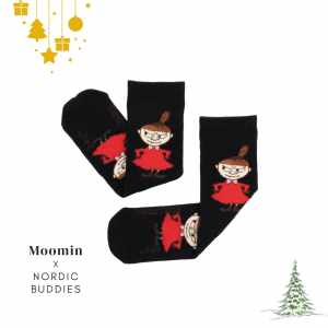 Nordic Buddies 設計女襪（中筒）小不點想使壞