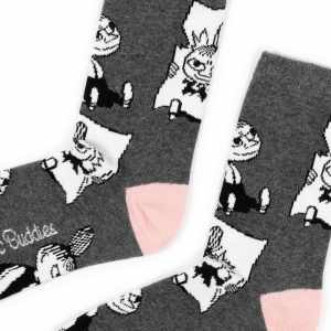 Nordic Buddies 設計女襪（中筒）小不點愛作怪