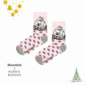 Nordic Buddies 設計女襪（中筒）嚕來嚕尬意