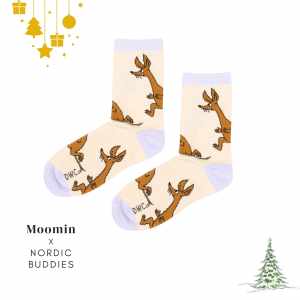 Nordic Buddies 設計女襪（中筒）奔跑吧大耳