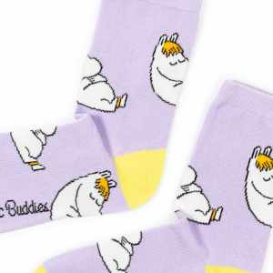 Nordic Buddies 設計女襪（中筒）可兒睡得可甜了