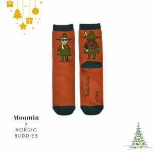 Nordic Buddies 設計女襪（中筒）踏上旅途的阿金