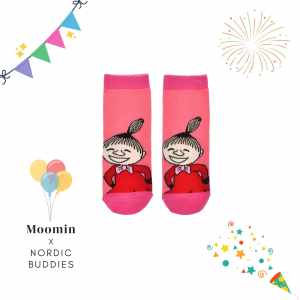 Nordic Buddies 設計童襪（中筒）2 雙組：小不點嘻哈 + 笑容可兒掬