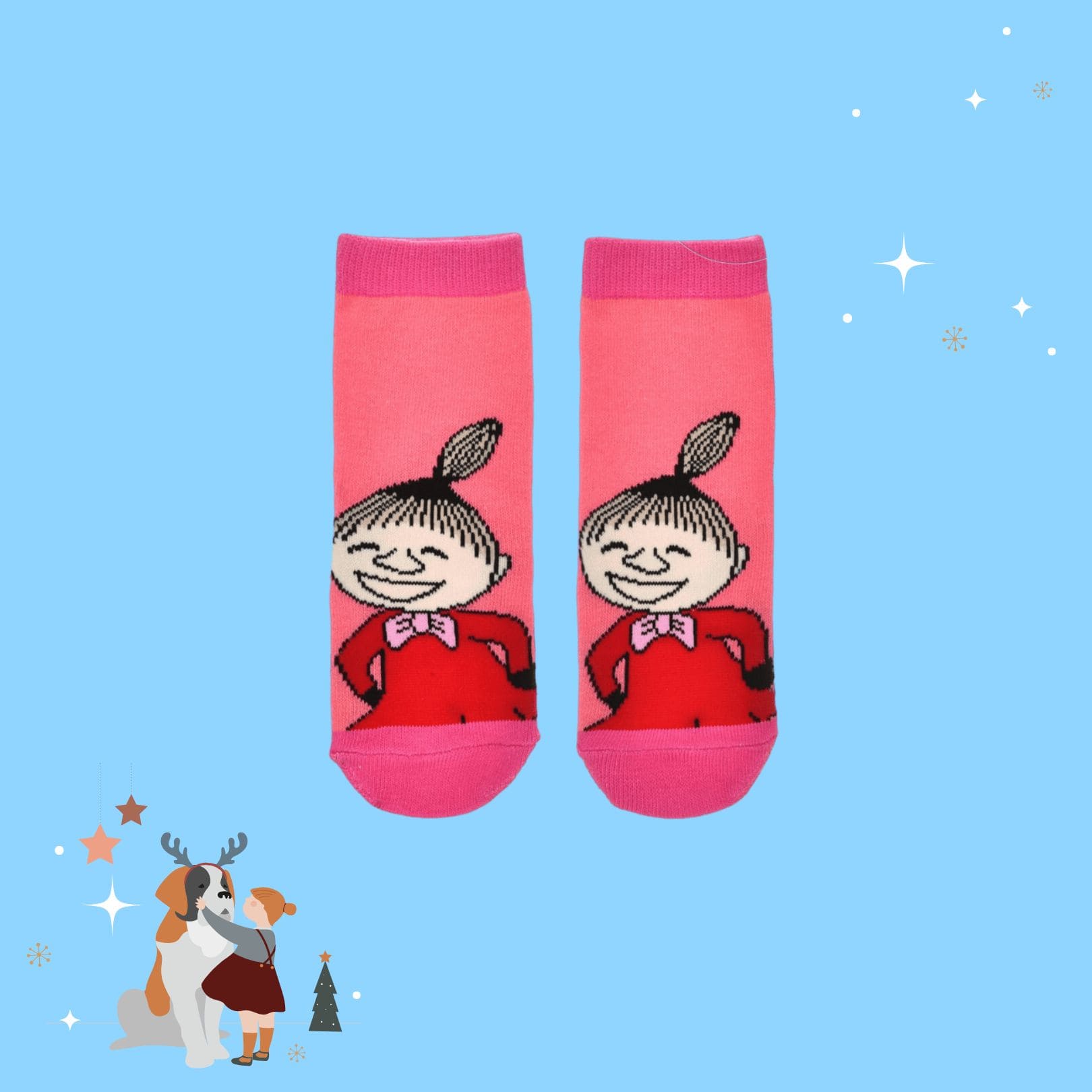 Little My Kids Socks - Happiness（中筒童襪）小不點嘻哈