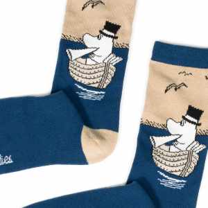 Nordic Buddies 設計男襪（中筒）嚕米爸很 Chill