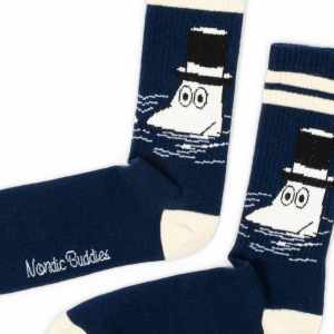 Nordic Buddies 設計男襪（中筒）嚕米爸 Chill Out